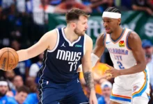 Dallas Mavericks vs OKC Thunder Match Player Stats